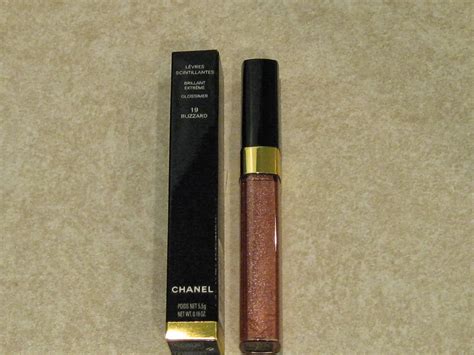 chanel blizzard lip gloss.